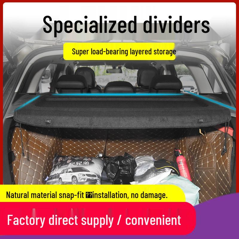 Trunk Partition & Sunshade Curtain for Skoda Kamiq/Karoq/Scala/Fabia