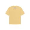 Fear of God Essentials Short-Sleeve Tee Light Tuscan Unisex Tops Yellow 125BT222002F