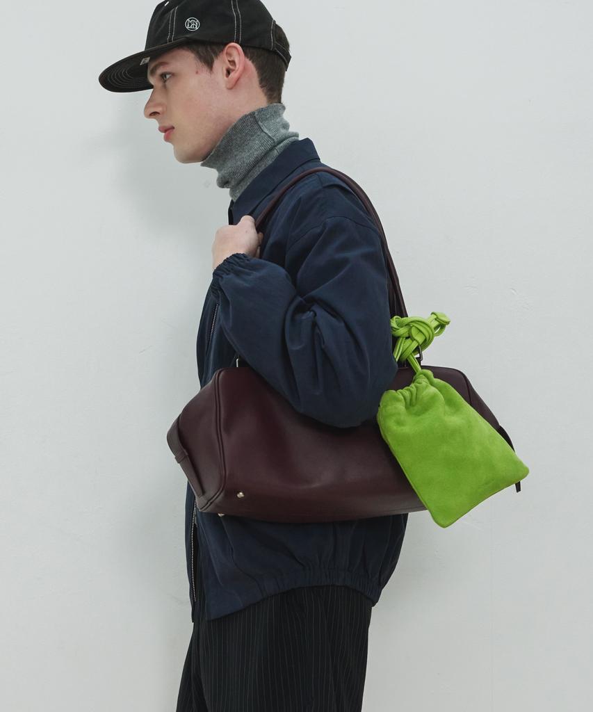 Moonsun Suede Lucky Bag / Green