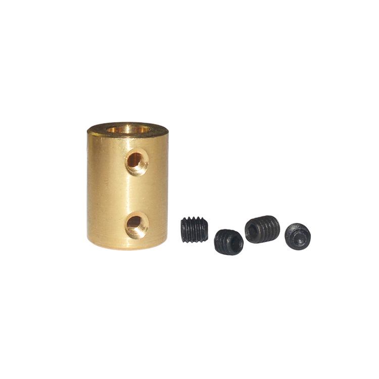 CNC Brass Rigid Coupling 16x22mm: Motor Accessories for Mechanical Transmission