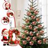 26 Letter Christmas Ornaments Set, 2D Hanging Decorations, 0.33 Thick
