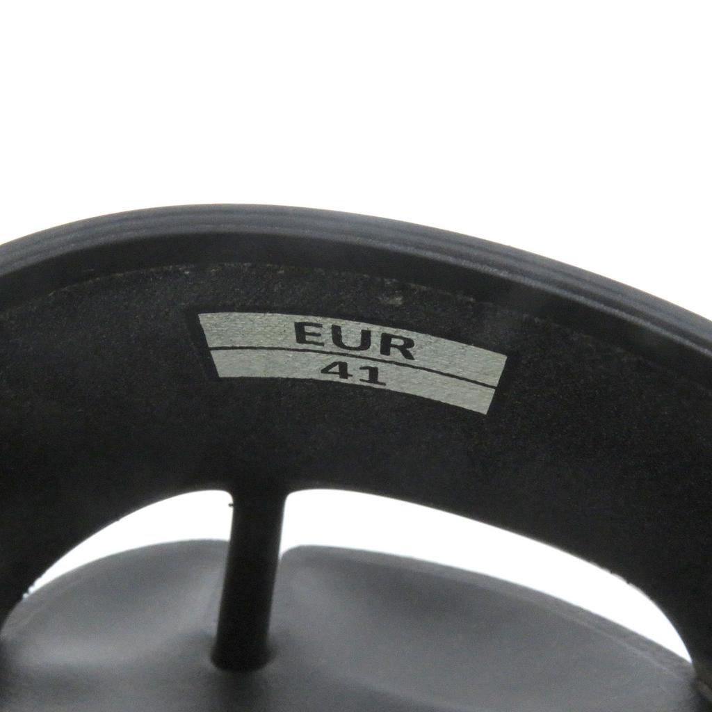 Great Maison Margiela 22 Sandals Tabi Slide Black Rubber Mens 41 Used