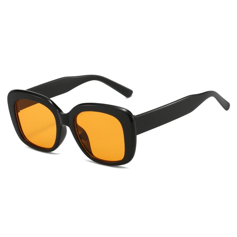 Retro Fashion Square Frame Sunglasses Vintage Women Men Brand Designer Sun Glasses Outdoor Driving Shade Man Lady Eyewear UV400