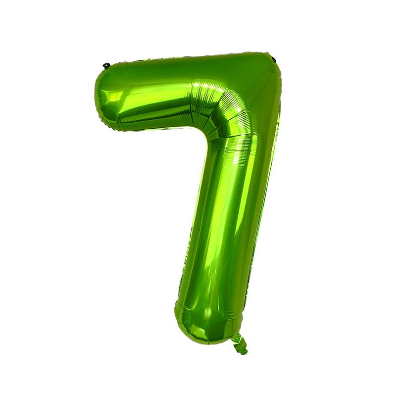 Globos de Aluminio con Número de 40 Pulgadas (EE. UU.) - Decoración de Fiesta