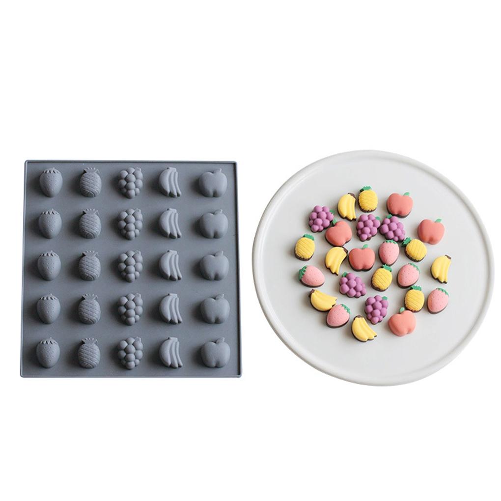 Chocolate Mold Non-stick DIY Cake Maker Tray Grids Silicone Kitchen Baking Mould