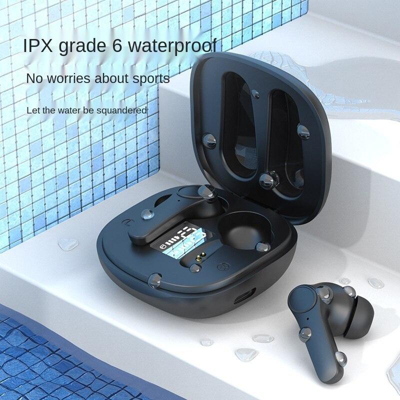 New TWS Bluetooth 5.0 Earphones Wireless Headphone 9D Stereo Sports Waterproof Earbuds Headsets with Microphone