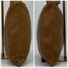 BOTTEGA VENETA Vintage Semi Shoulder Bag Single Strap Nappa Leather Brown Camel A4 Size Compatible