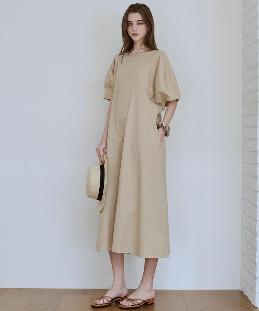 Lucida Maël Balloon Sleeve Dress_2 Colors