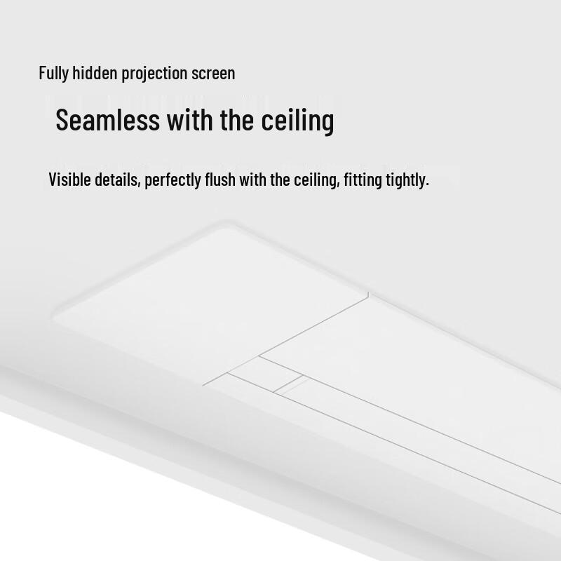 JINGMI Hidden Ceiling Electric Projector Screen Series