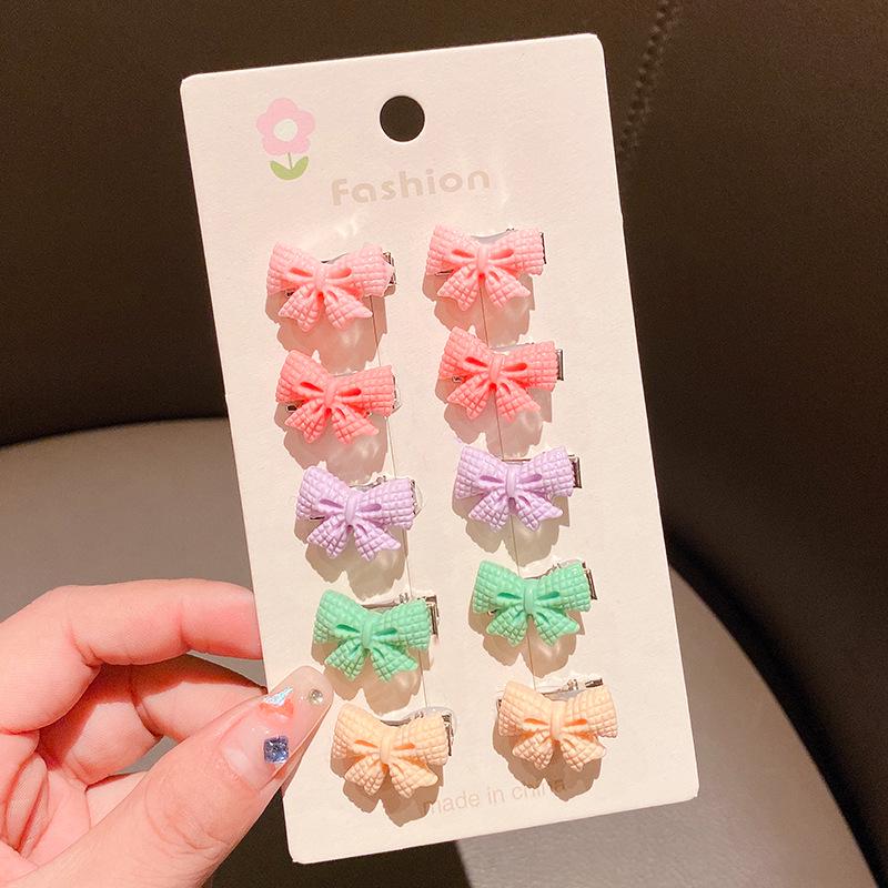 Infant Cartoon Hair Clips for Girls - Cute, Small Hairpins