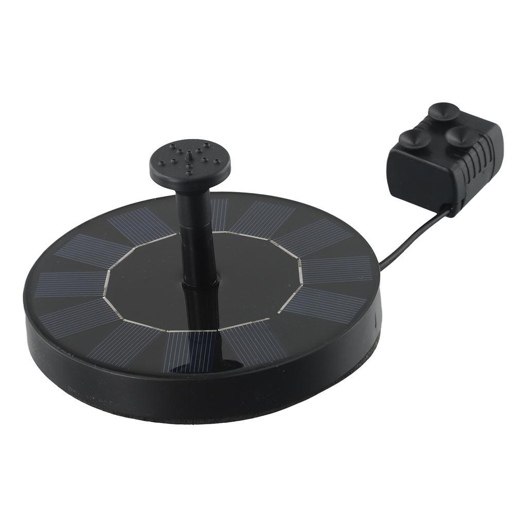 13cm/18cm Solar Fountain Solar Powered Fountain Waterfall Garden Decor Outdoor Bird Bath Fish Tank Pool Pond Fountain Floating