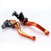 AL-mart Motorcycle Short Style Brake Levers Clutch Levers Levers Set 6 Levels Adjustable for KTM 125/200/250 DUKE