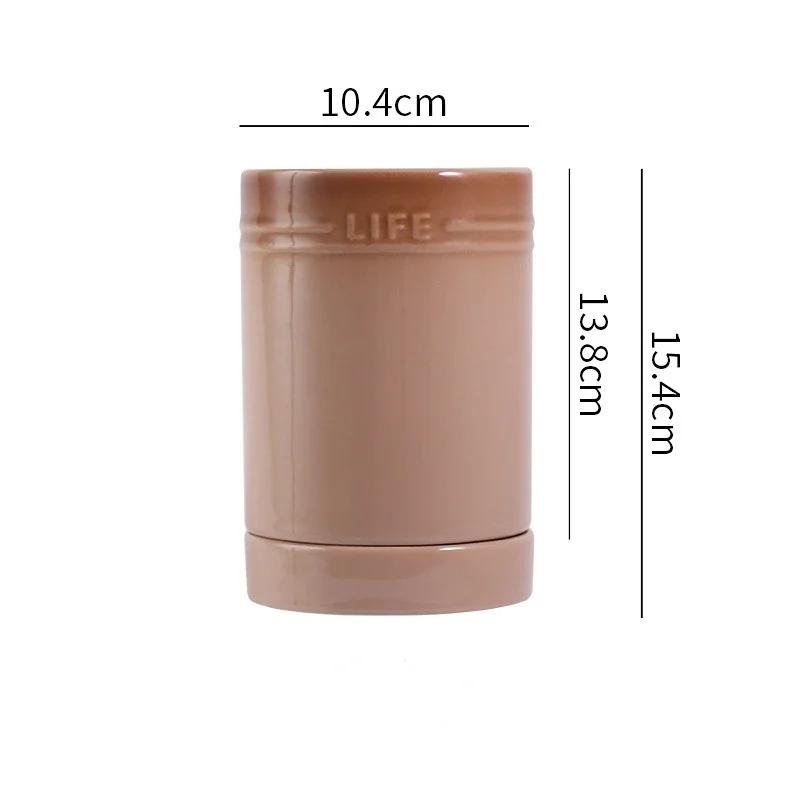 1 STUKS Keukengerei Houder Bus Keramiek Keuken Bestek Organizer Aanrecht Porselein Kook Tafelgerei Opberg Droog Container