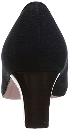 JILL STUART SHOE Women's Grosgrain Ribbon Square Toe Pumps, Size 6417 G/23.0 Cm E