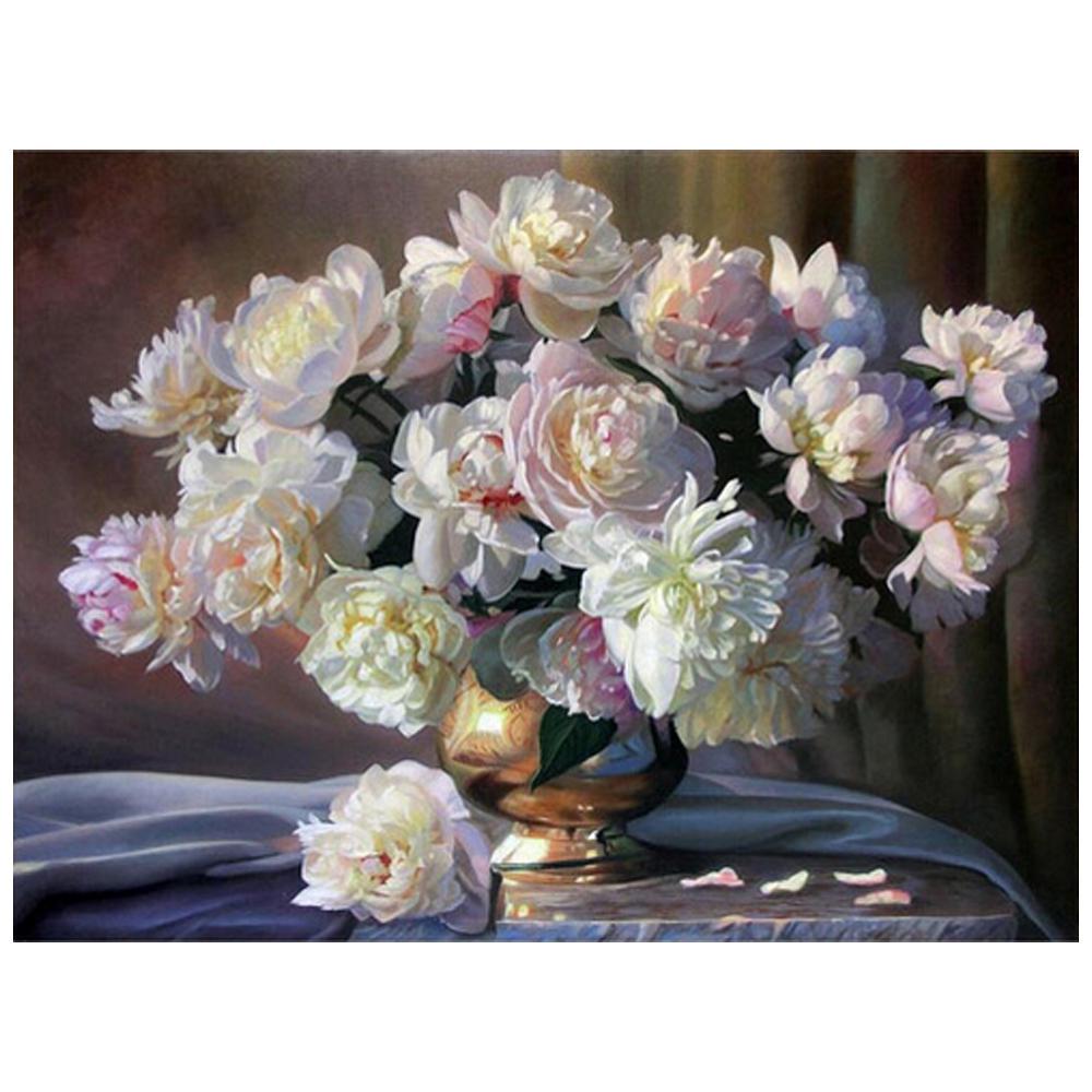 

ЗООЯ DIY 3D Алмазная картина Цветы Вышивка Крестом Ремесло Стежок Домашний декор