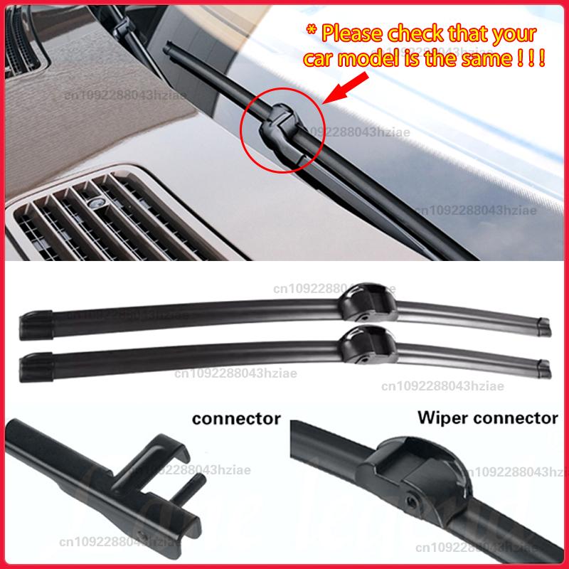 For Mercedes Benz S-Class W221 2006 - 2013 Wiper LHD Front Wiper Blades 27"+27" Windshield Windscreen Clean Window Brush