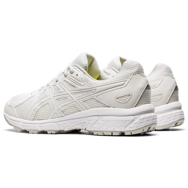 Asics Jog 100 Classic Sports Fabric Synthetic Leather Low Top Running Shoes Women sneaker White 1022A362-100