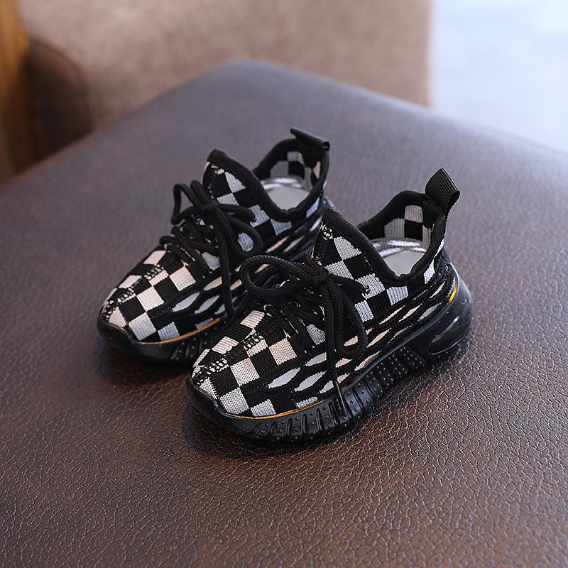 Children s Shoes, Sports Shoes, Boys and Girls Sports Shoes, Small Children s Shoes, Single Shoes 21 чёрный