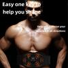 Abs Stimulator USB Rechargeable Stimulating Belt Muscle Toning Belt For Men Training Device For Muscles Abdominal