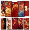 Phone Case Cover for Redmi 14C 10C Note 15 14 13 12 10 11 Pro Plus K40 Soft TPU Shockproof Fundas Shell Cartoon New Year Horse