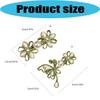 Satins Fabric Butterfly Knot Button Ideal For Wedding Dress And Clothing Embellishment