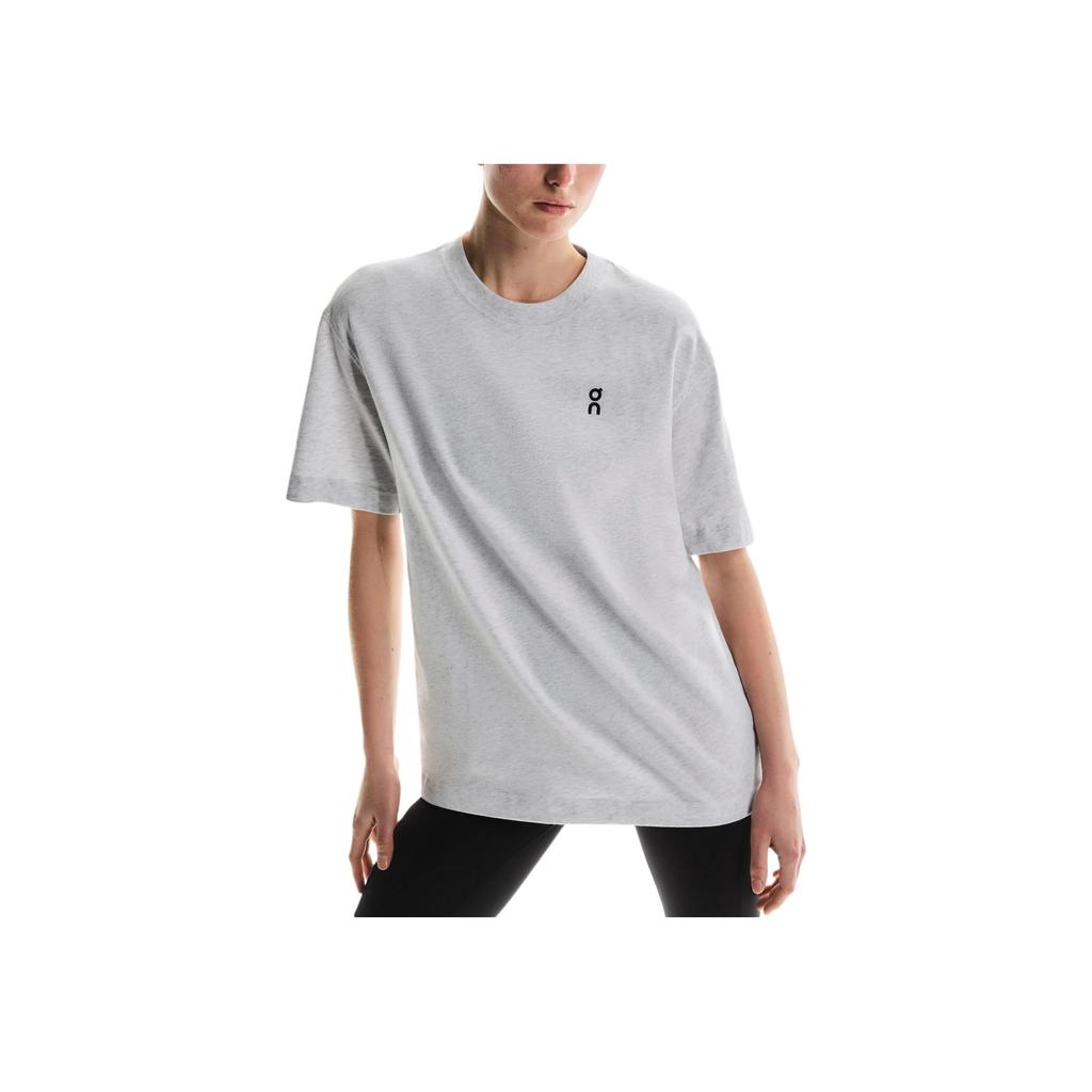 On Club T Court Printed Tennis Style Short Sleeve T-Shirt Women Tops 1WF30764431