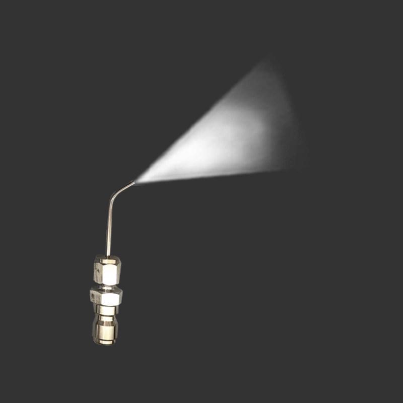 Stainless Steel Bent Needle Spray Head for Appliance and AC Cleaning