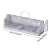 Galvanized Rat Trap Cage High Sensitivity Mice Rodent Catcher Non-toxic Live Mousetrap  Garden