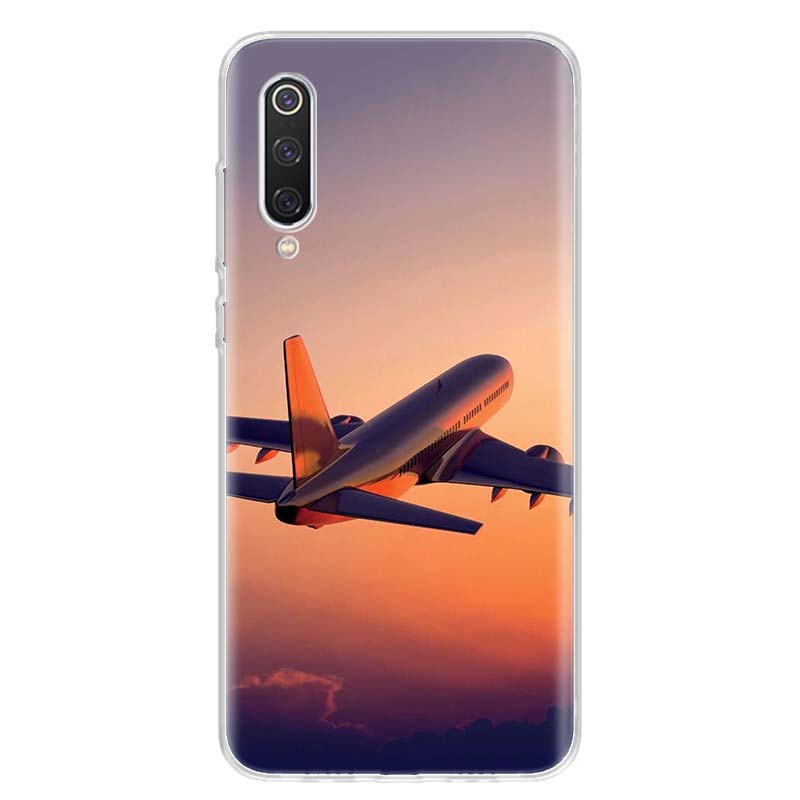 Sunrise aircraft plane Phone Case Cover for Xiaomi Redmi Note 15 14 13 12 11 Pro Plus 14S 12S 11S 11T 11E 10S 10 Customized Fund