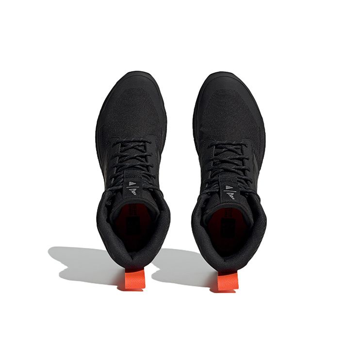 adidas Terrex Free Hiker Xploric Non-Slip Durable Waterproof High-Top Outdoor Functional Shoes Unisex Shoes Black HP2955