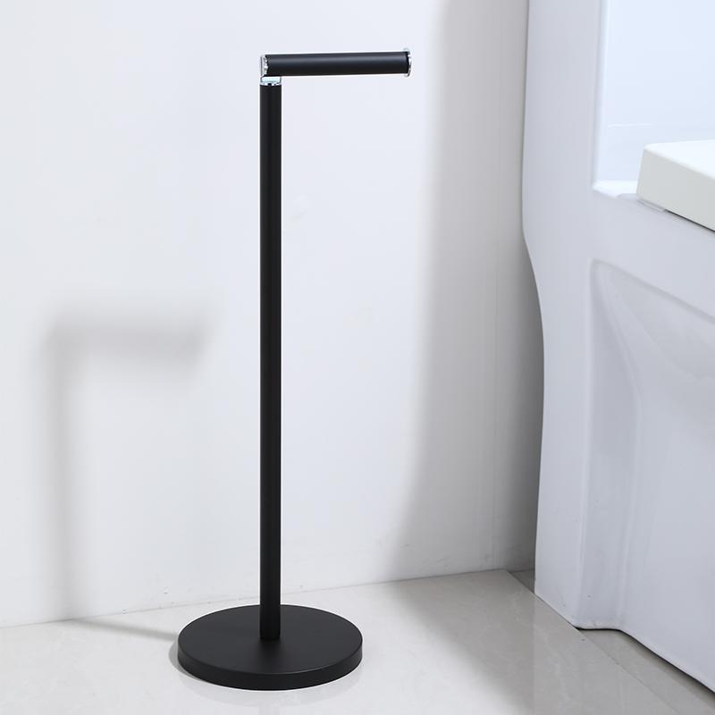 Suport Raft pentru Hârtie Igienică Autoportant cu Depozitare Suport Rulou Hârtie Suport de Podea Suport Hârtie Igienică Periat Baie