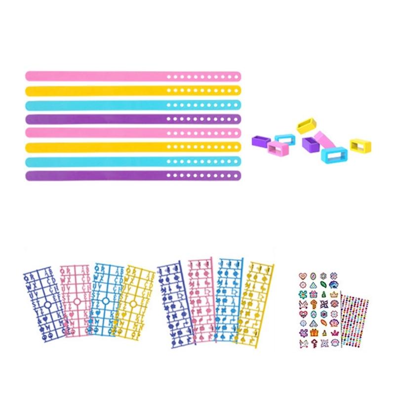 Kids Art Craft Set For Ages 5-12 Years Old Educational DIY Bracelet Making Toy With Beads Charms