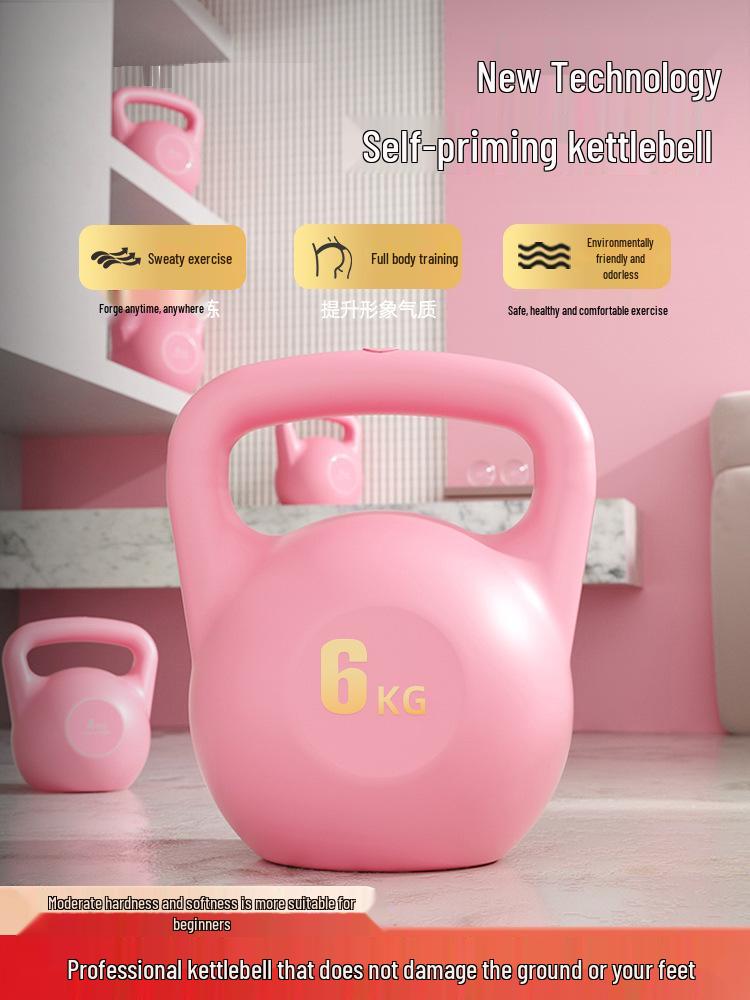 Eco-Friendly Water-Filled Kettlebell for Women's Fitness: Butt Lift, Slimming, and Leg Toning