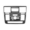 2Pcs Real Carbon Fiber Console A/C CD Panel Trim For Benz G-Class W463 G63 13-18