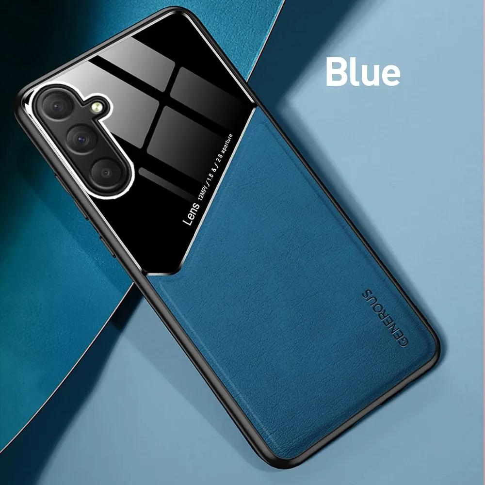 Magnetic Suction Holder Case For Samsung Galaxy A17 A07 M35 M55 A56 A36 A26 A16 A06 A15 A25 A35 A55 5G Protective Cover Funda