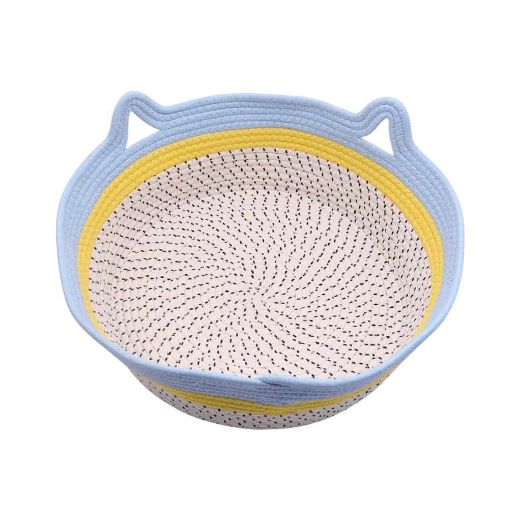 Woven Cat Bed, All- Pet Bed, Cotton And Linen, Detachable And Washable Cat Bed, Sleeping Mat, Dog Bed, Summer Cool Bed