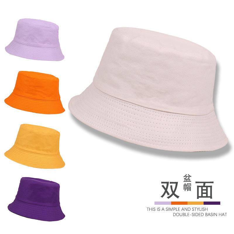 New adult bucket hat custom logo can be embroidered printing team building activities sun hat advertising hat custom hat