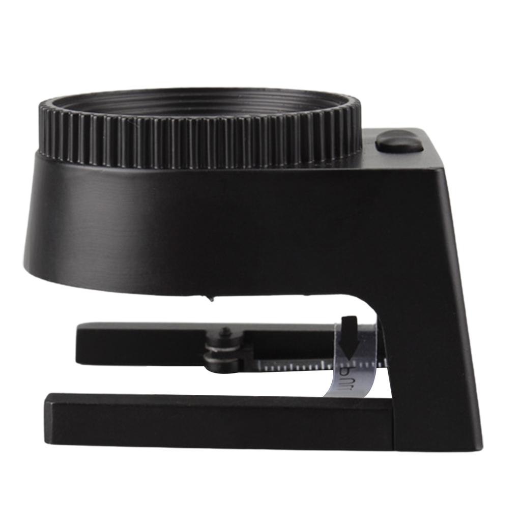 20X Illuminated Loupe Magnifier Coin Magnifier with Light Jewelers Magnifying Glass for Coins Textile Embroidery Stamps
