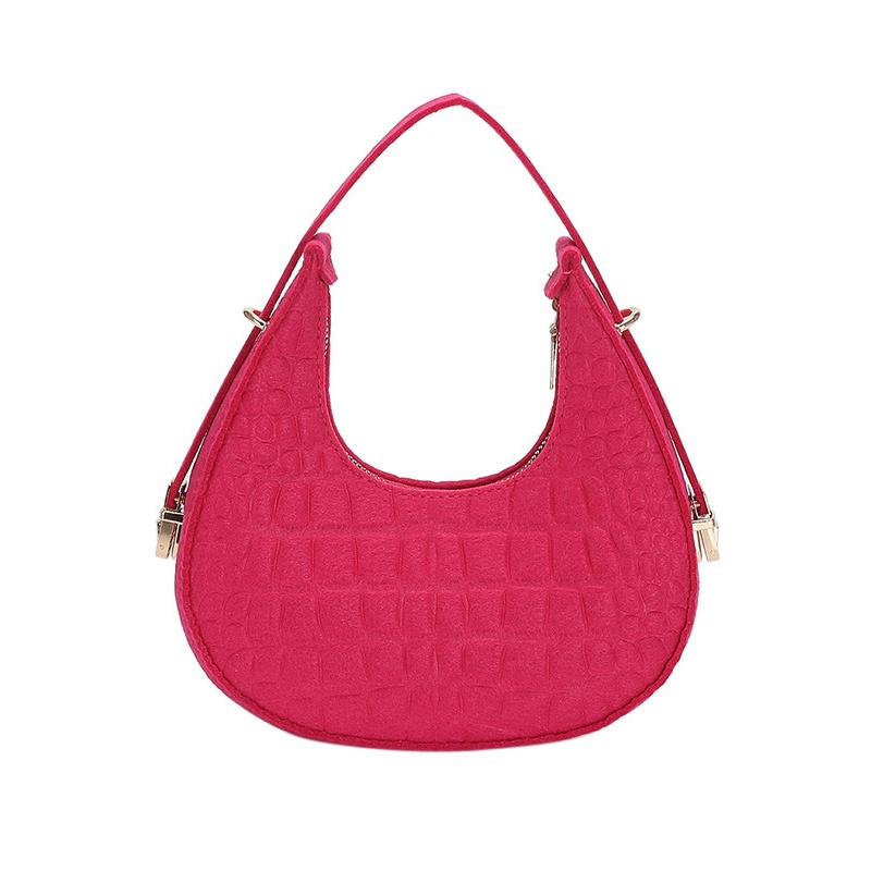 

Женские сумки Сумка подмышку Сумка через плечо Маленькая сумка через плечо Сумки под мышкой Клатч Женские сумки-хобо Летние простые сумки розовый