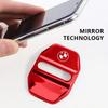 BAGV1 Car Sticker 4Pcs Titanium Alloy Car Door Lock Protective Cover For BMW E46 E90 E60 F30 F10 E39 E36 F20 G20 G30 E92 E87 E91 X5 E7