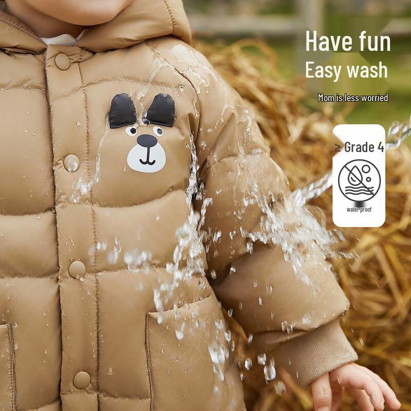 ASK JUNIOR Infant Waterproof Down Romper 73