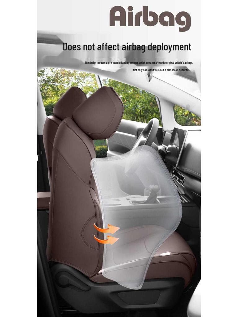 Wuling Xingguang 730 Universelles Leder-Autositzkissen - Ganzjahres, Vollumrandung Passform