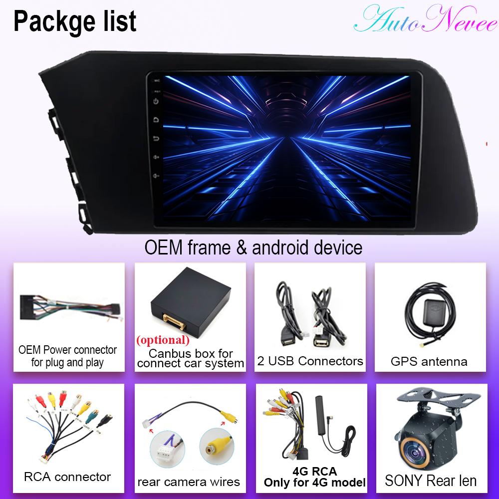 Android 14 For Hyundai Elantra VII CN7 2020 - 2021 Multimedia Car GPS Video Autoradio Player Navigation Stereo Wireless Carplay