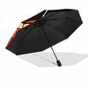 1pc Lips Eight Ball Automatic Open/Close Umbrella, Windproof, Folding Compact Umbrella with Lightweight Design for Women/Men047