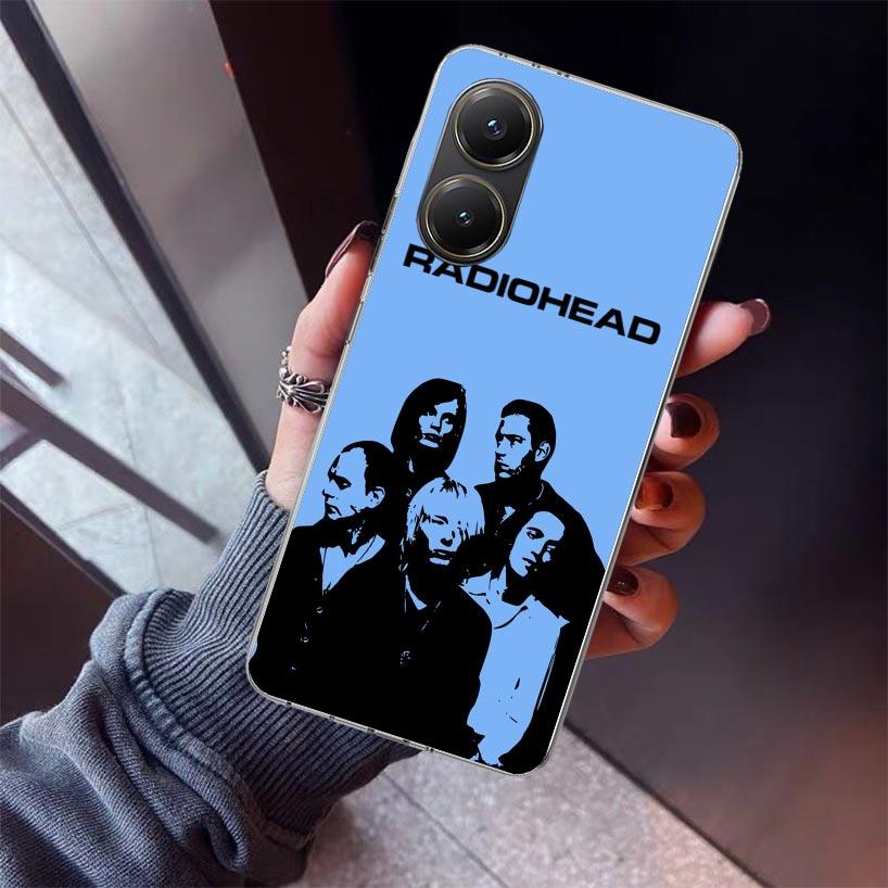 Bnad R-Radiohead Phone Case For Xiaomi Poco X5 X6 X7 Pro F7 Ultra M7 Redmi 15C 15 13C 13 12C 12 10 10C 10A 9 9C 9T 9A Cover Poco