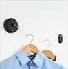 Black Retractable clothesline indoor Stainless Steel Round Clothesline outdoor Clothes Dryer with 2.8 M Nylon clothesline rope