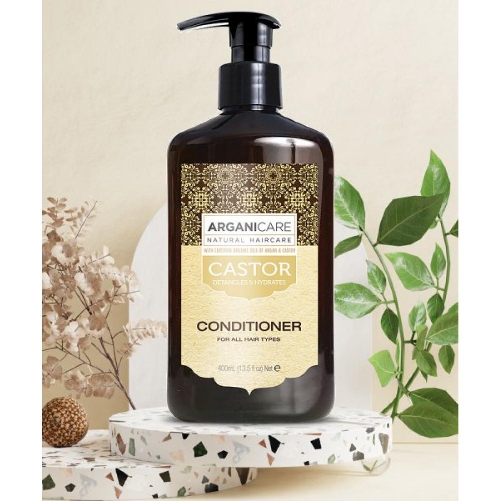 Arganicare Castor   Argan Oil Hair Strengthening Hair Conditioner Conditioner 400ml NONE