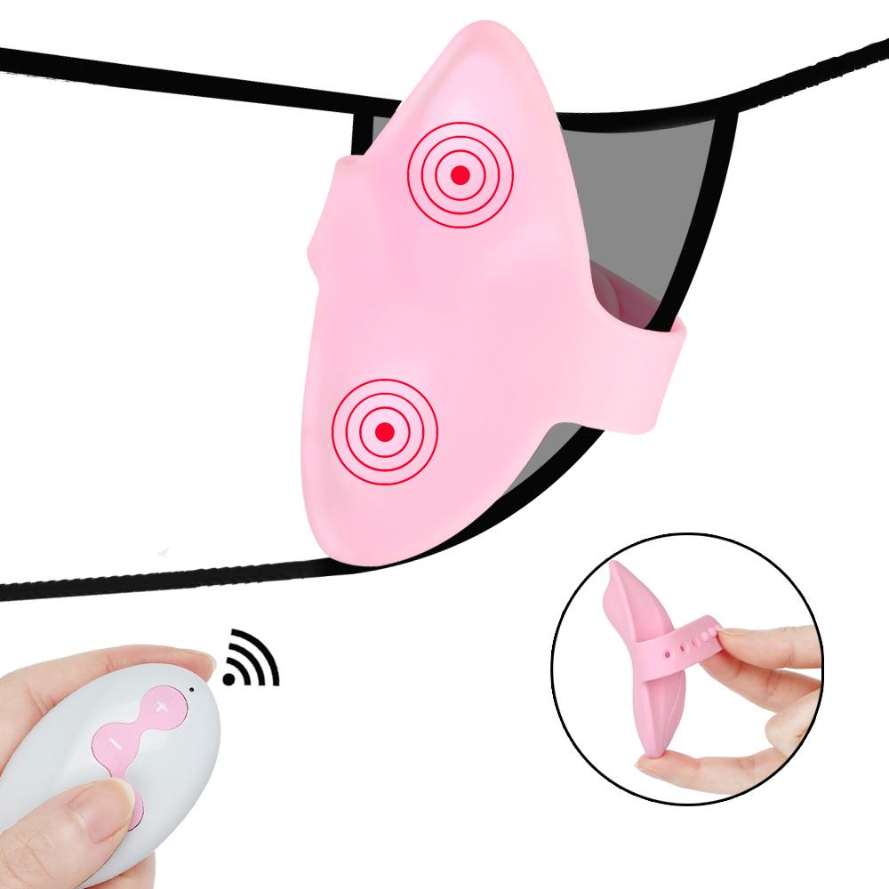 Adjustable Buckles Panty Clitoral Vibrator Butterfly Vagina Clitoris Stimulator Massager Sex Toys