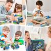 AMYCOOL Building Block 18 Educational Toy for Boys and Popular Car Set with Transforming 18 and Storage Perfect for Elementary School and Kindergarten