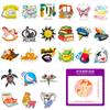 50 Mixed And Matched Ins Graffiti Stickers, Personalized Creative Shein Can Be Repeatedly Pasted Waterproof Stickers